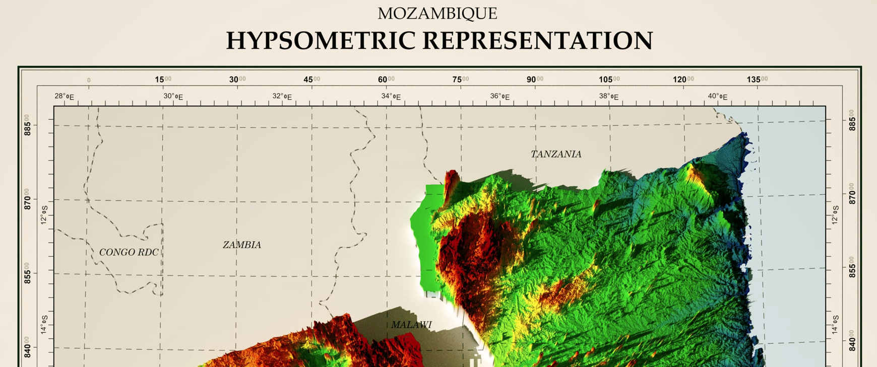 ANALYSIS OF MOZAMBIQUE'S ALTITUDES